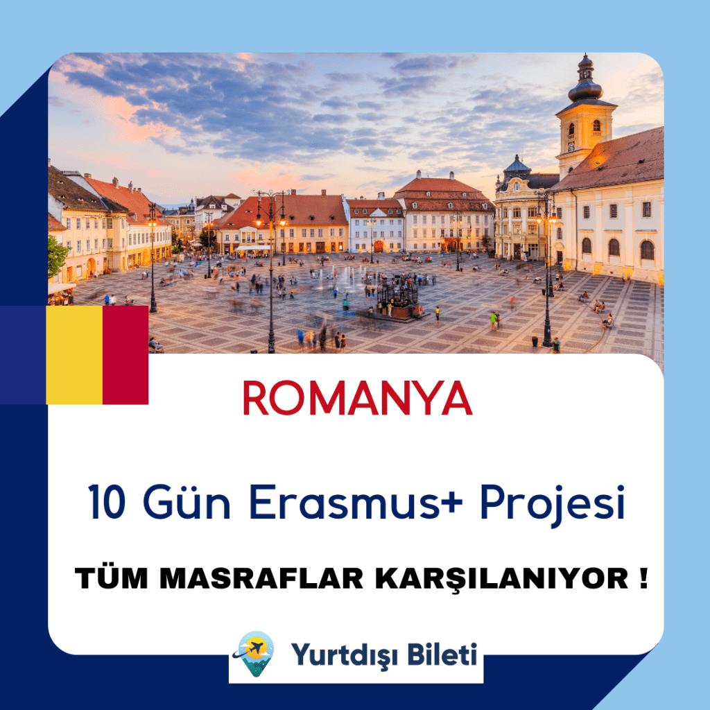 Romanya 10 Günlük Erasmus+ Projesi