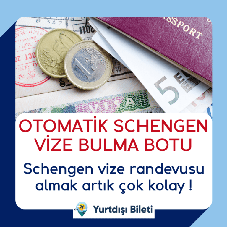 Schengen Vizesi Otomatik Randevu Kontrol Robotu