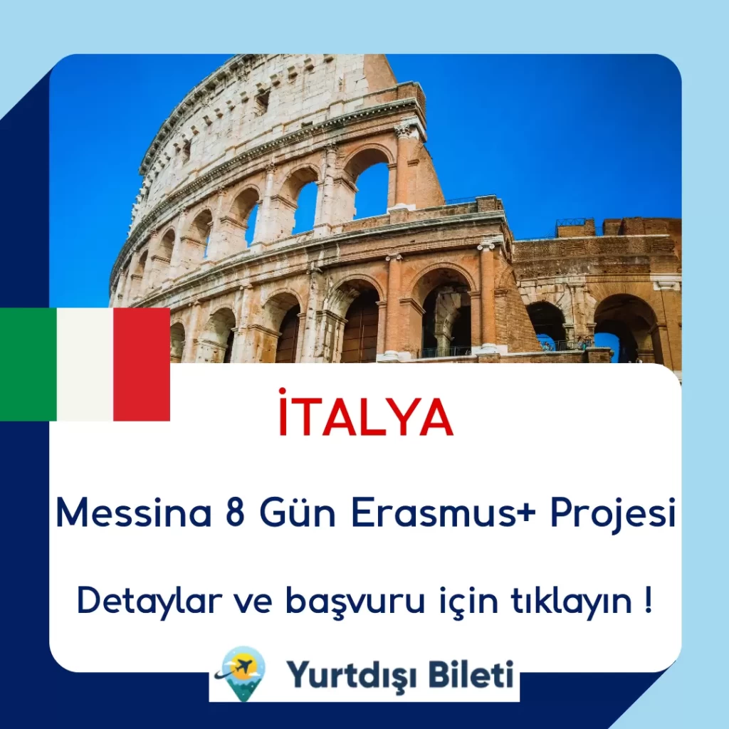 İtalya Messina 8 Gün Erasmus+ Projesi